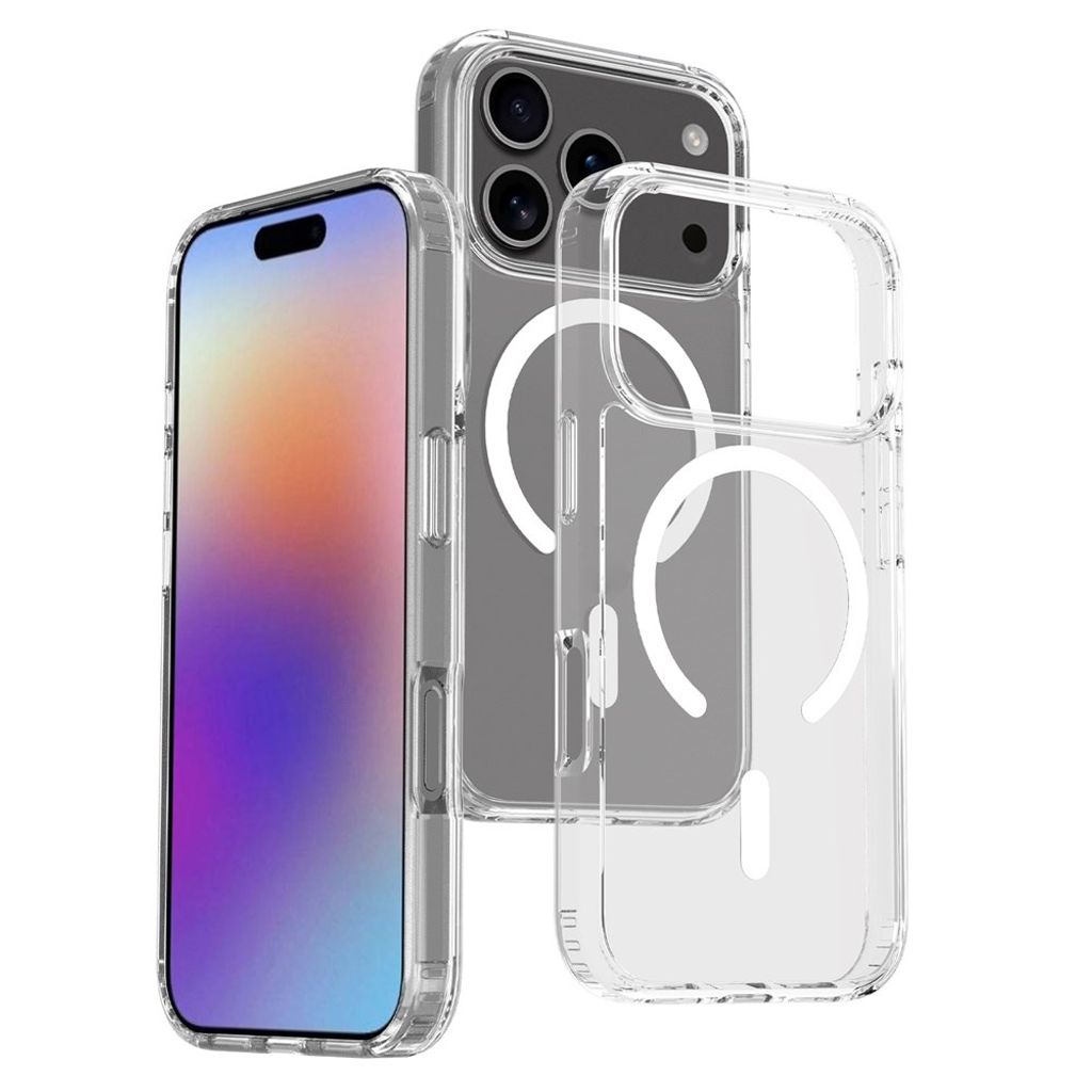 iPhone 18 Pro/17 Pro MagSafe Kuori - Läpinäkyvä