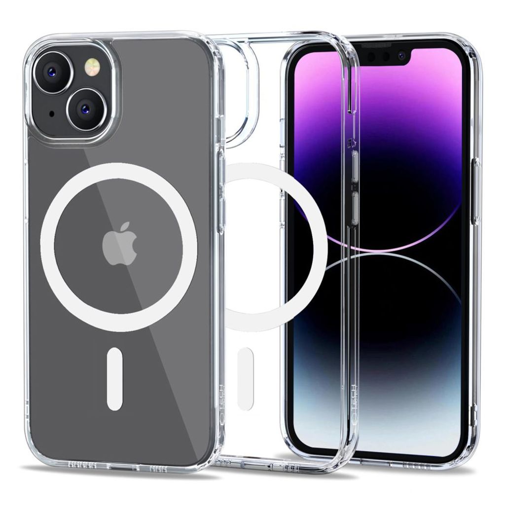 Tech-Protect FlexAir Hybrid MagSafe Case for iPhone 14 - Transparent