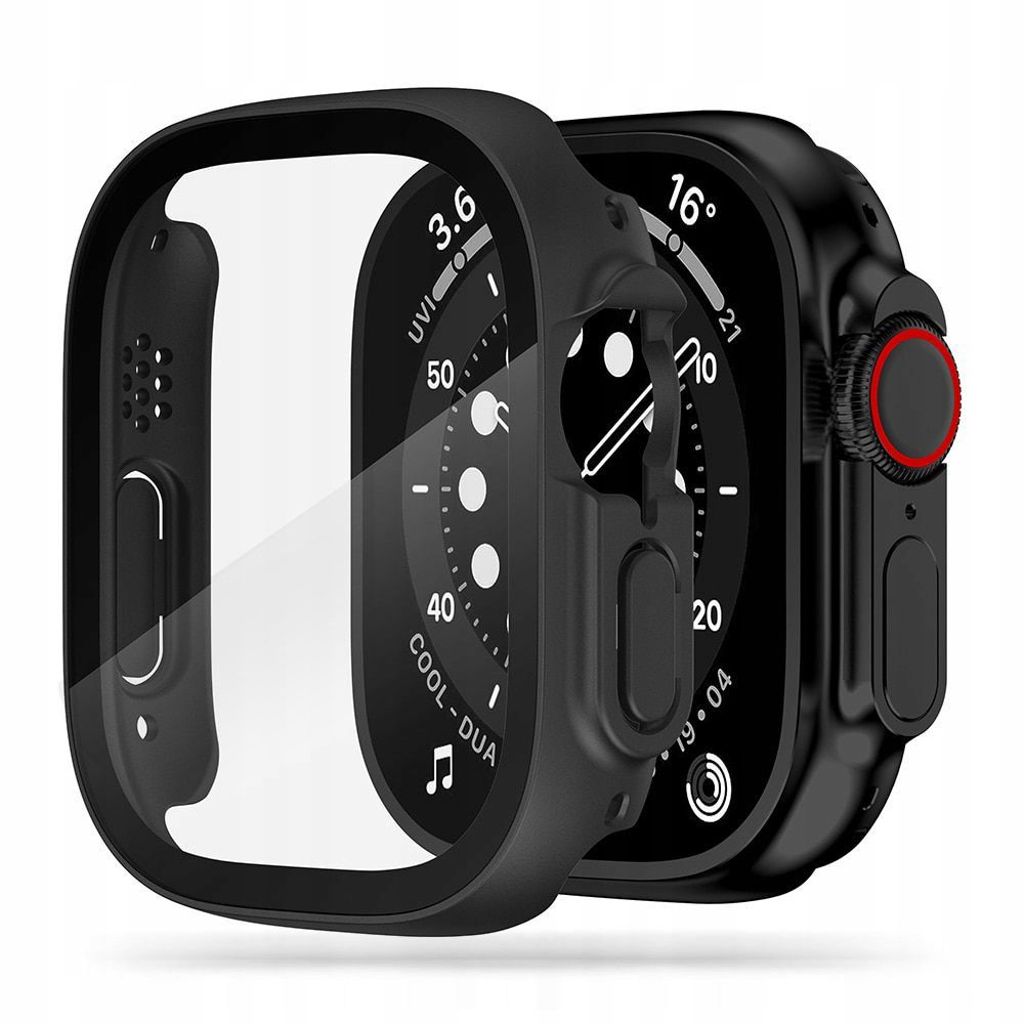 Tech-Protect Defense360 Deksel til Apple Watch Ultra 1/2 (49mm) - Svart