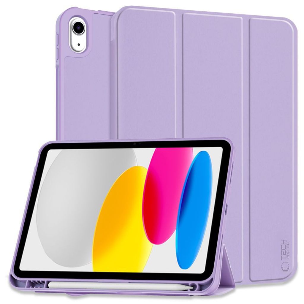 Tech-Protect SC Pen Kotelo iPad 10th Gen 2022 10.9" - Violetti