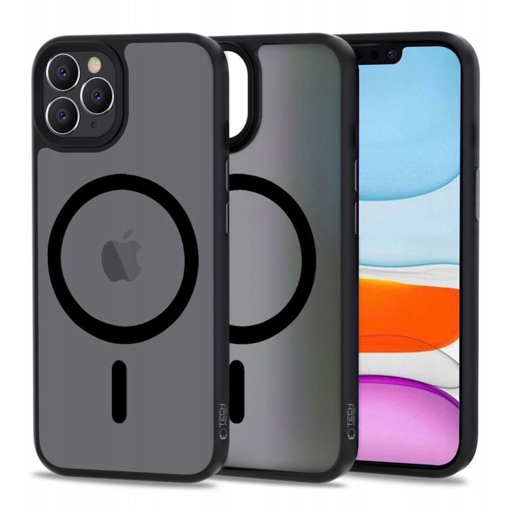 Tech-Protect MagMat MagSafe Case for iPhone 11 Pro - Matte Black