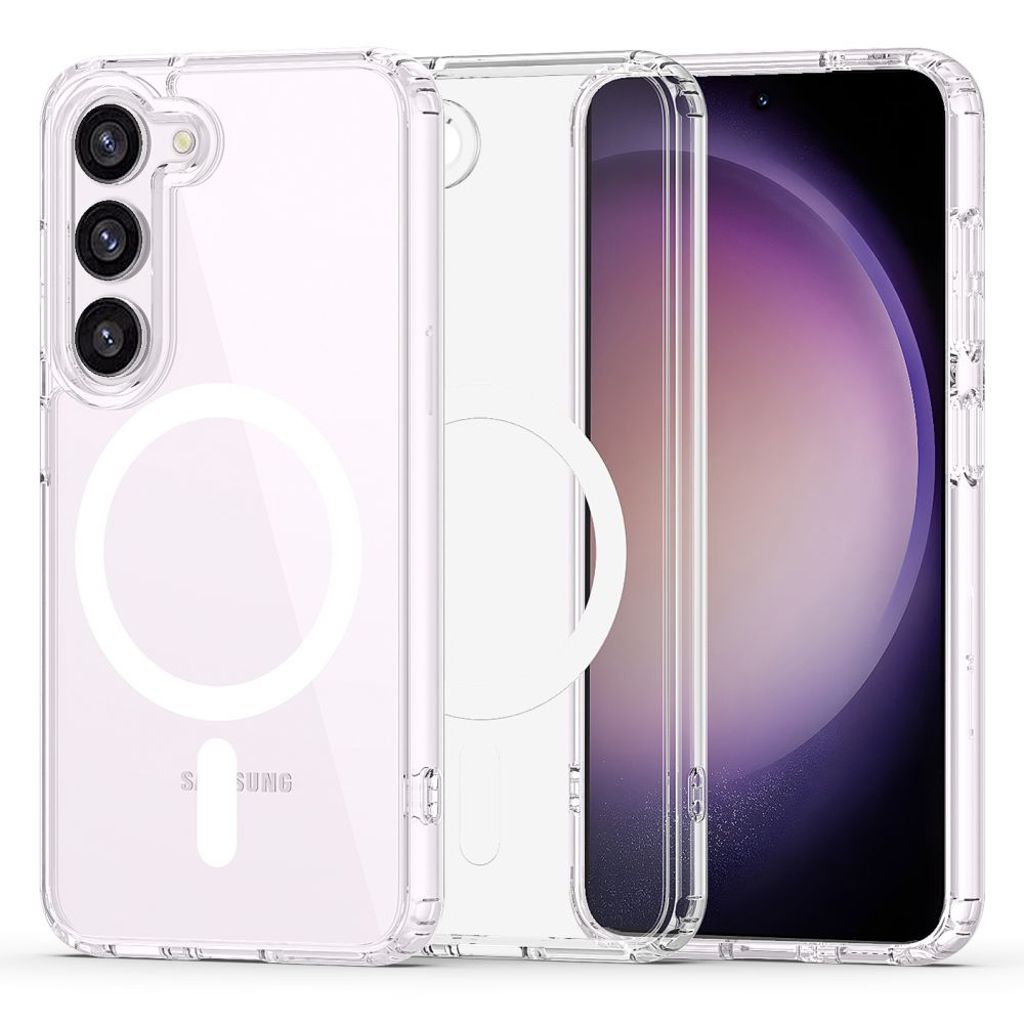 Tech-Protect FlexAir Hybrid MagSafe Skal till Samsung Galaxy S23 - Transparent