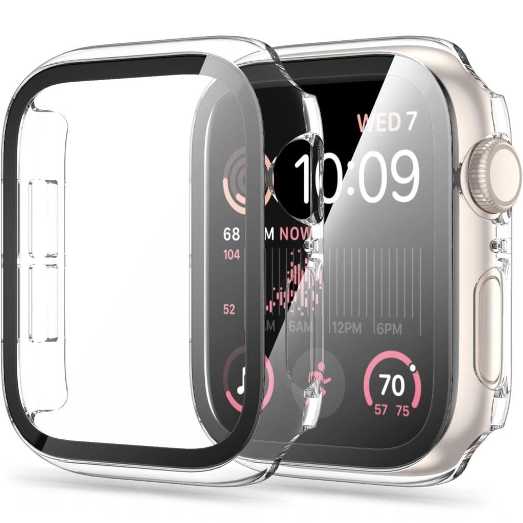 Tech-Protect Defense360 Cover til Apple Watch 4/5/6/SE (44mm) - Gennemsigtig