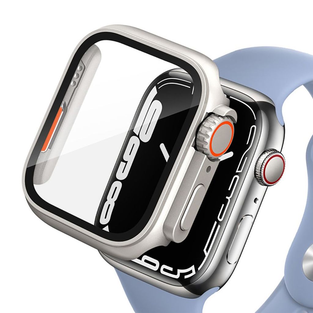 Tech-Protect Defense360 Cover til Apple Watch 4/5/6/SE (44mm) - Sølv