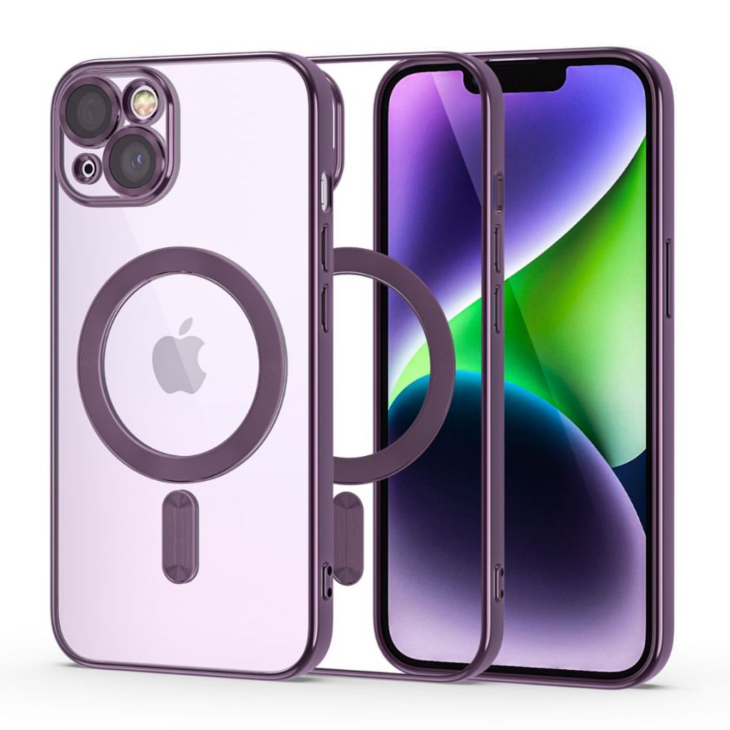Tech-Protect MagShine MagSafe Case for iPhone 14 - Purple