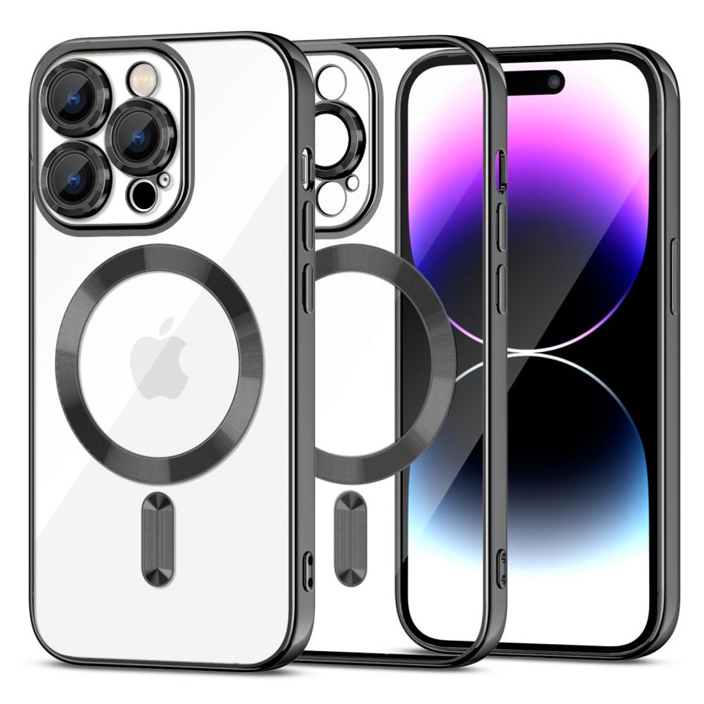 Tech-Protect MagShine MagSafe Case for iPhone 15 Pro - Black
