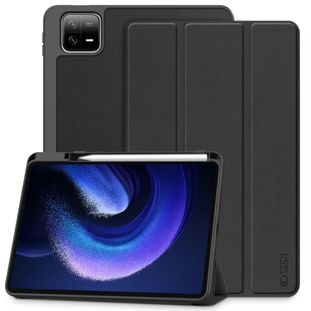Tech-Protect SC Pen Etui til Xiaomi Pad 6 / 6 Pro - Svart