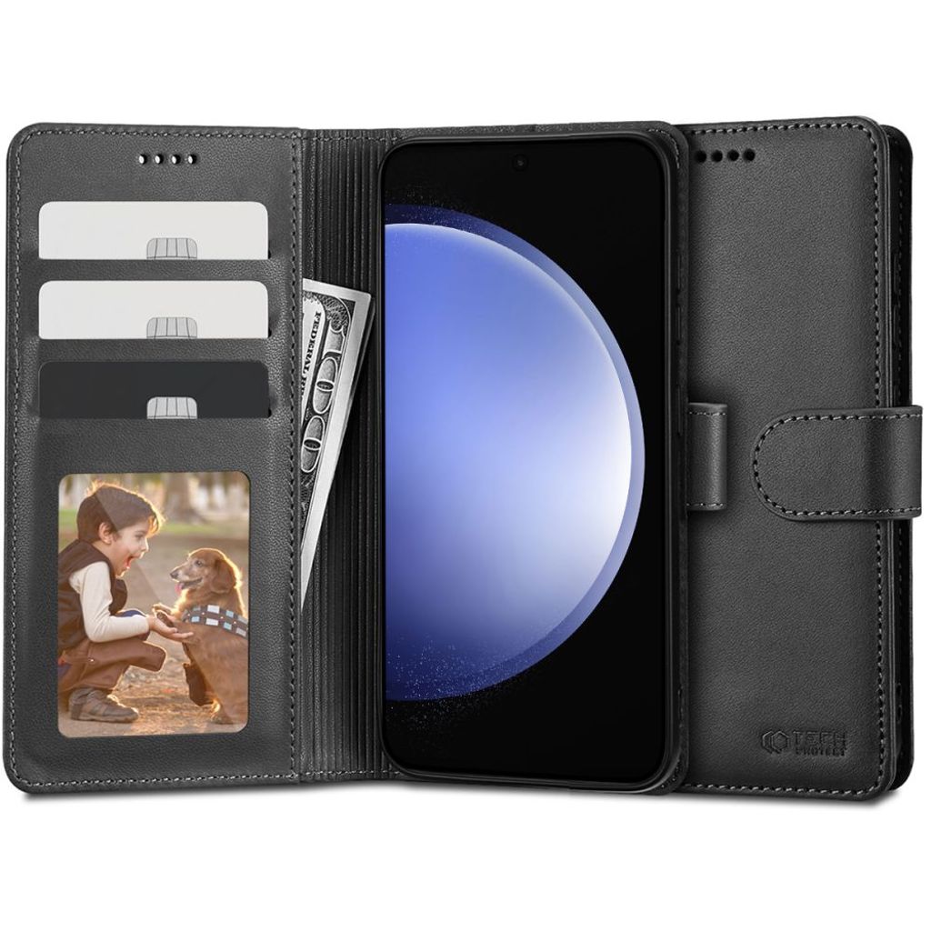 Tech-Protect Wallet Cover Samsung Galaxy S23 FE - Black