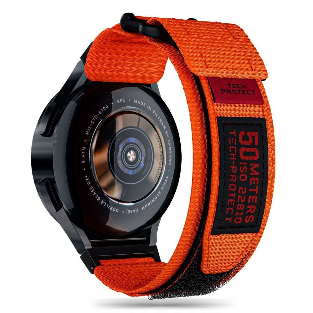 Tech-Protect Scout Pro Kockarmband Galaxy Watch 4/5/5 Pro/6/7/FE - Orange