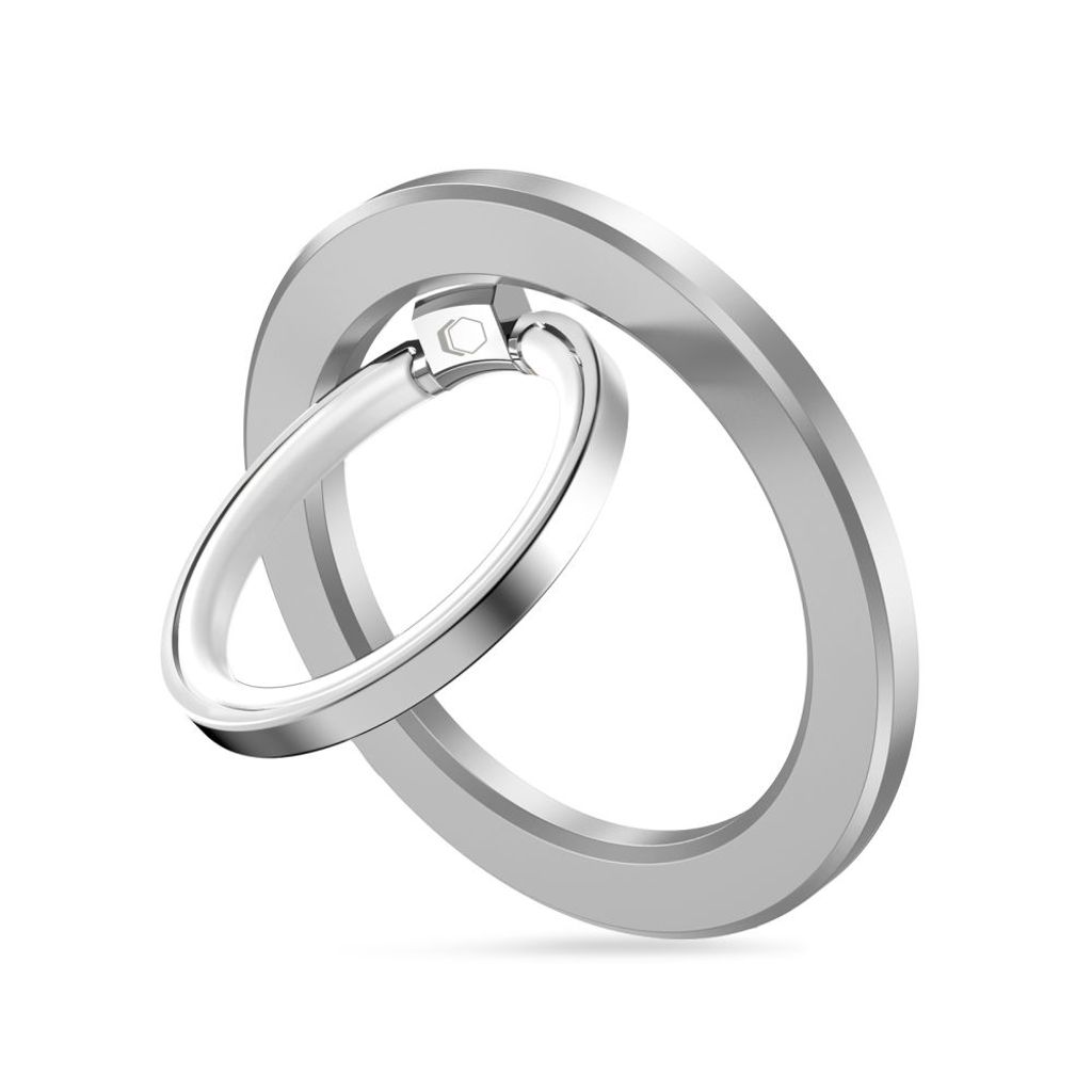 Tech-Protect MMR300 magneettinen MagSafe-puhelinpidike/rengas – hopea