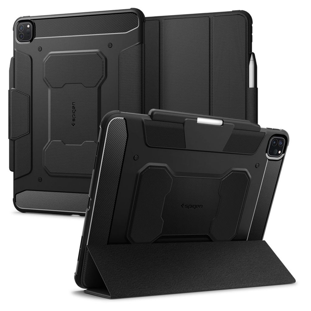 Spigen Rugged Armor Pro Etui til iPad Pro 13" 2024 - Sort