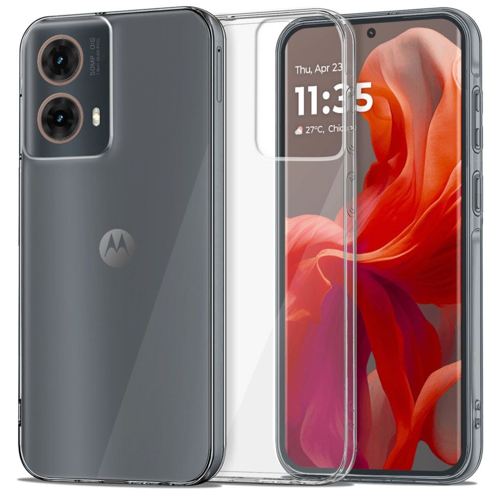 Tech-Protect FlexAir Cover til Motorola Moto G85 5G - Gennemsigtig