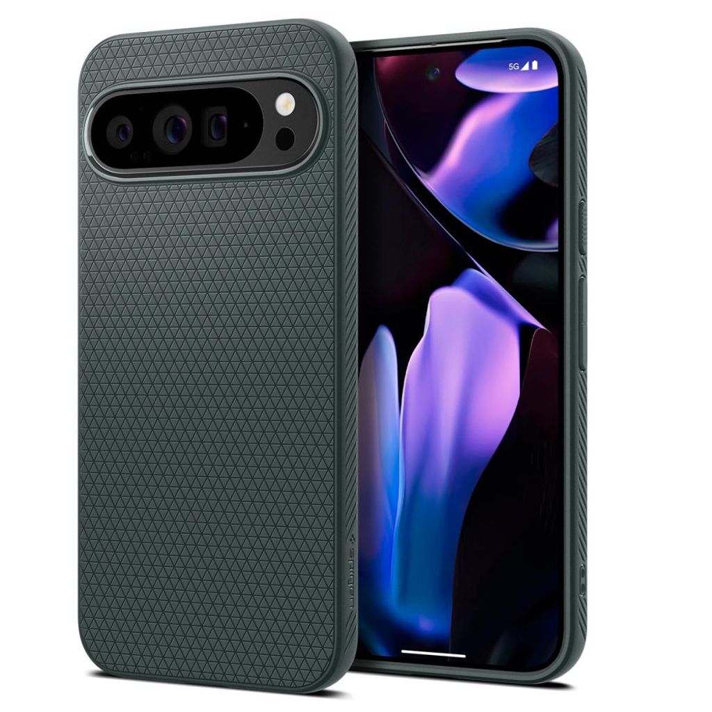 Spigen Liquid Air Kuori Google Pixel 9 Pro XL - Vihreä