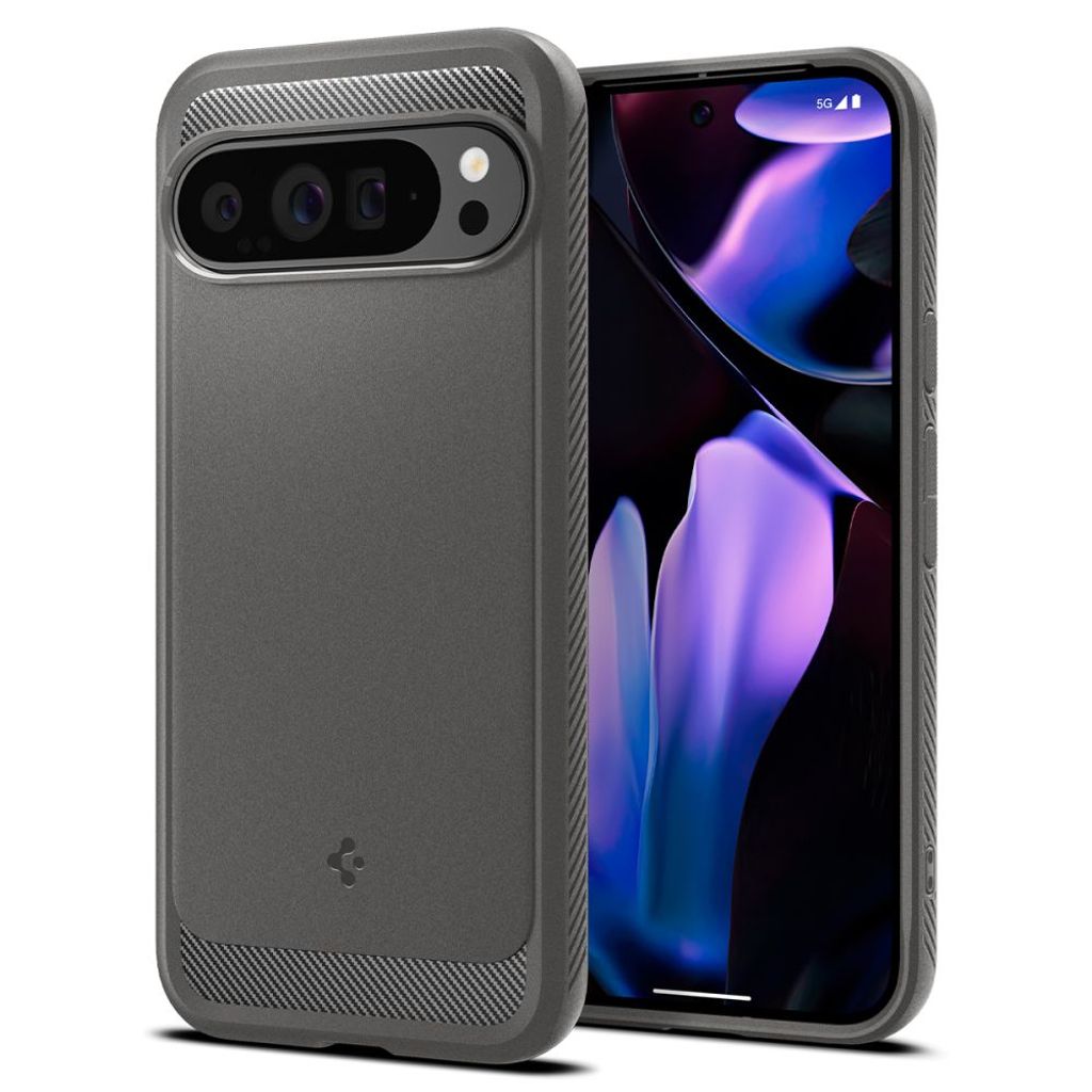 Spigen Rugged Armor Kuori Google Pixel 9 Pro XL - Harmaa