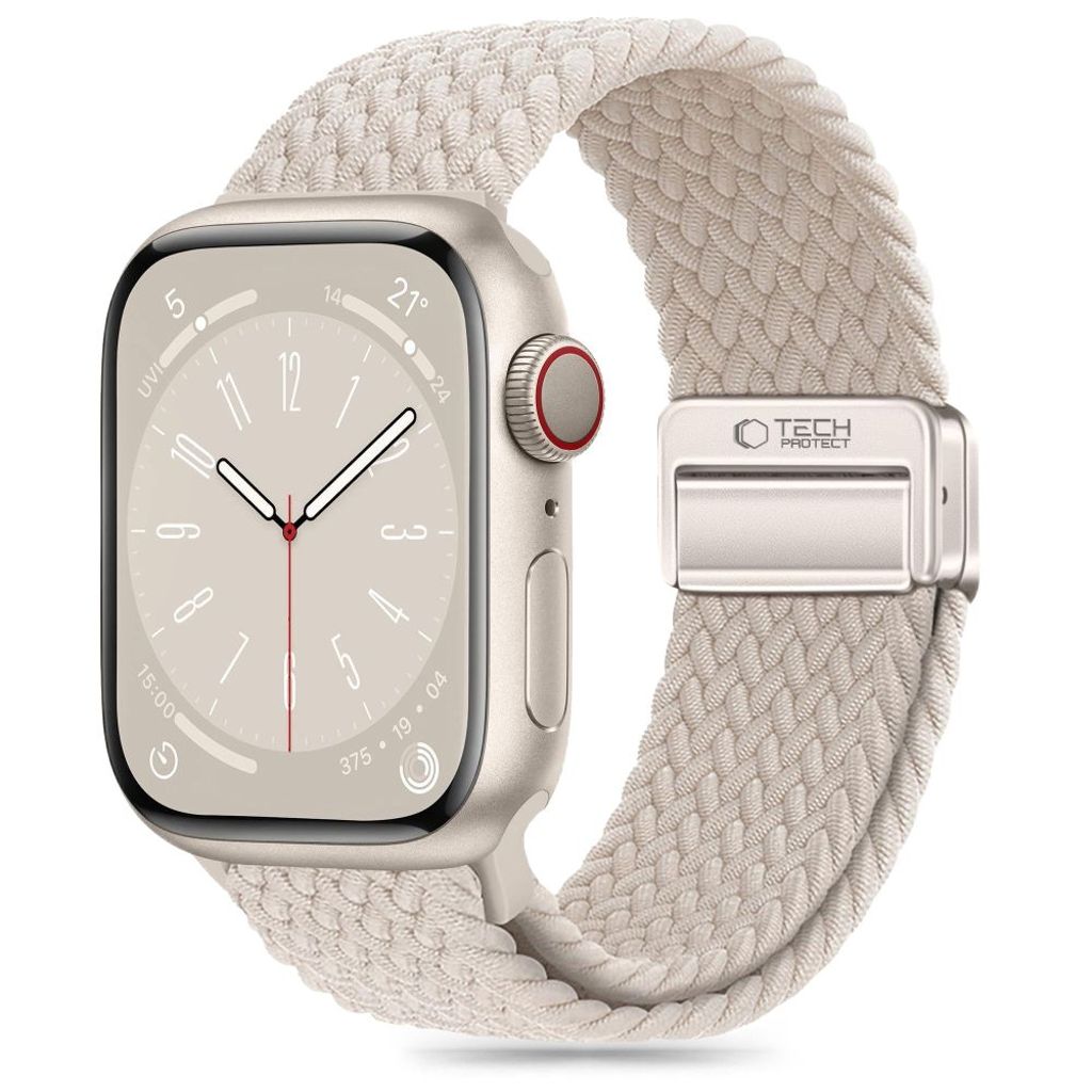 Tech-Protect Nylonmag Watch Strap for Apple Watch 38/40/41 mm - Beige