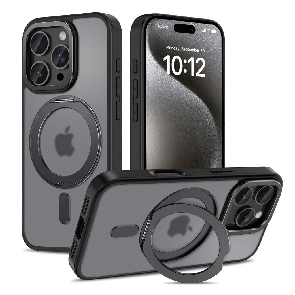 Tech-Protect MagRing MagSafe Case for iPhone 16 Pro Max - Black