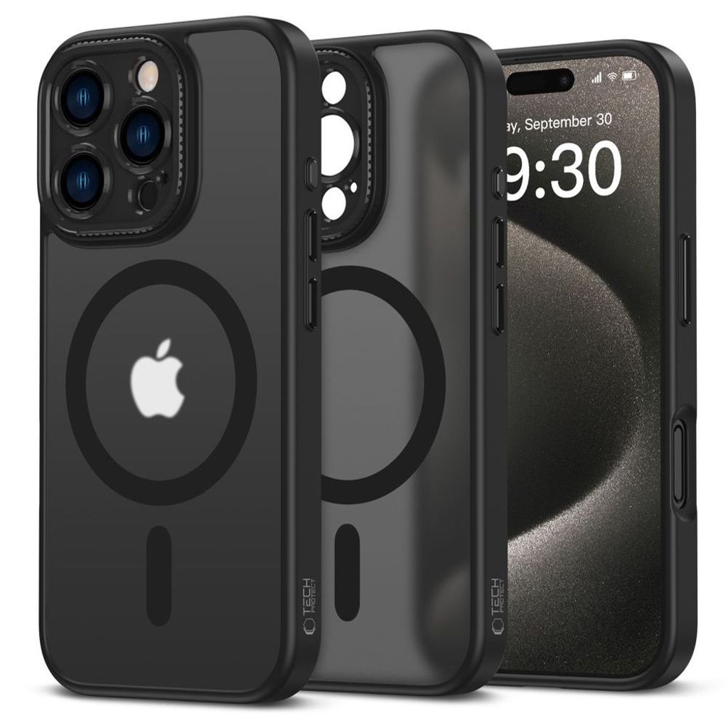 Tech-Protect MagCam MagSafe Case for iPhone 16 Pro Max - Semi Transparent