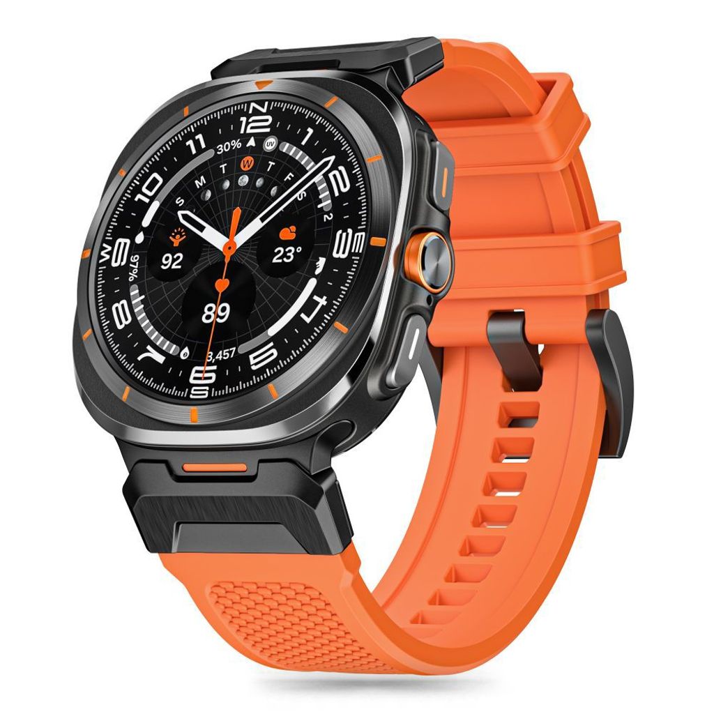 Tech-Protect Delta Pro Kellonranneke Samsung Galaxy Watch Ultra  - Oranssi