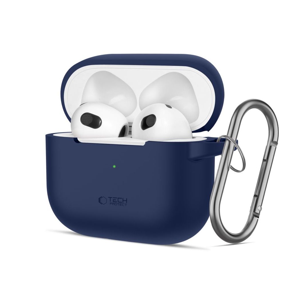Tech-Protect Silicone Hook Case for AirPods 3 - Blue