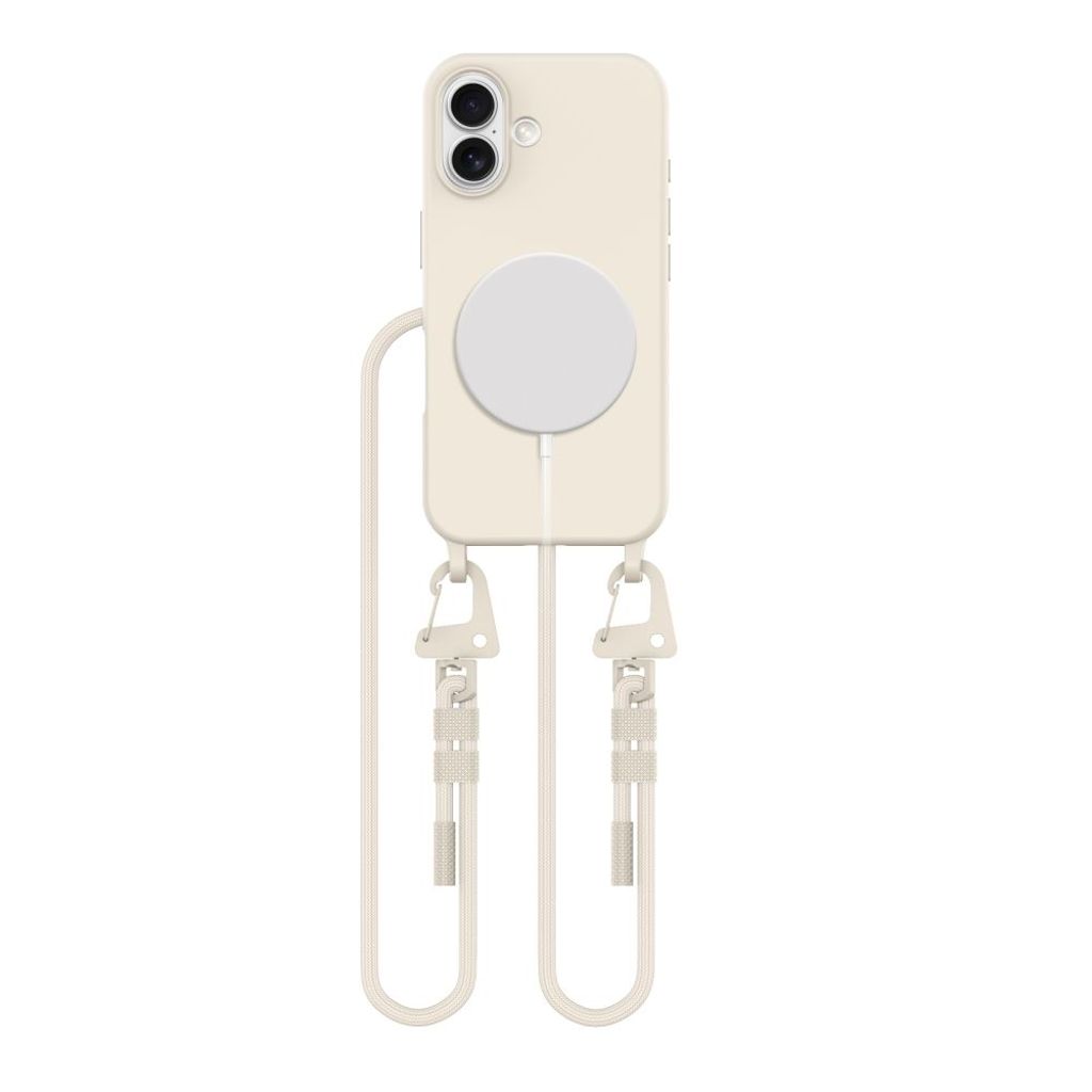 Tech-Protect MagNecklace MagSafe Case for iPhone 16 - Beige