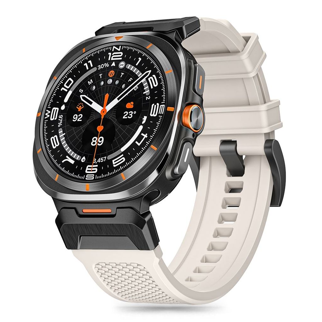 Tech-Protect Delta Pro Kellonranneke Samsung Galaxy Watch Ultra  - Valkoinen