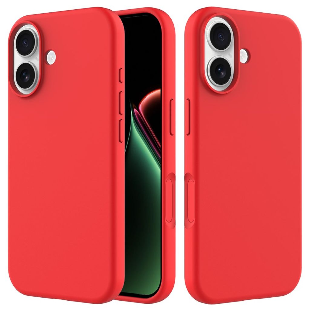 iPhone 17 Silicone Phone Case - Red
