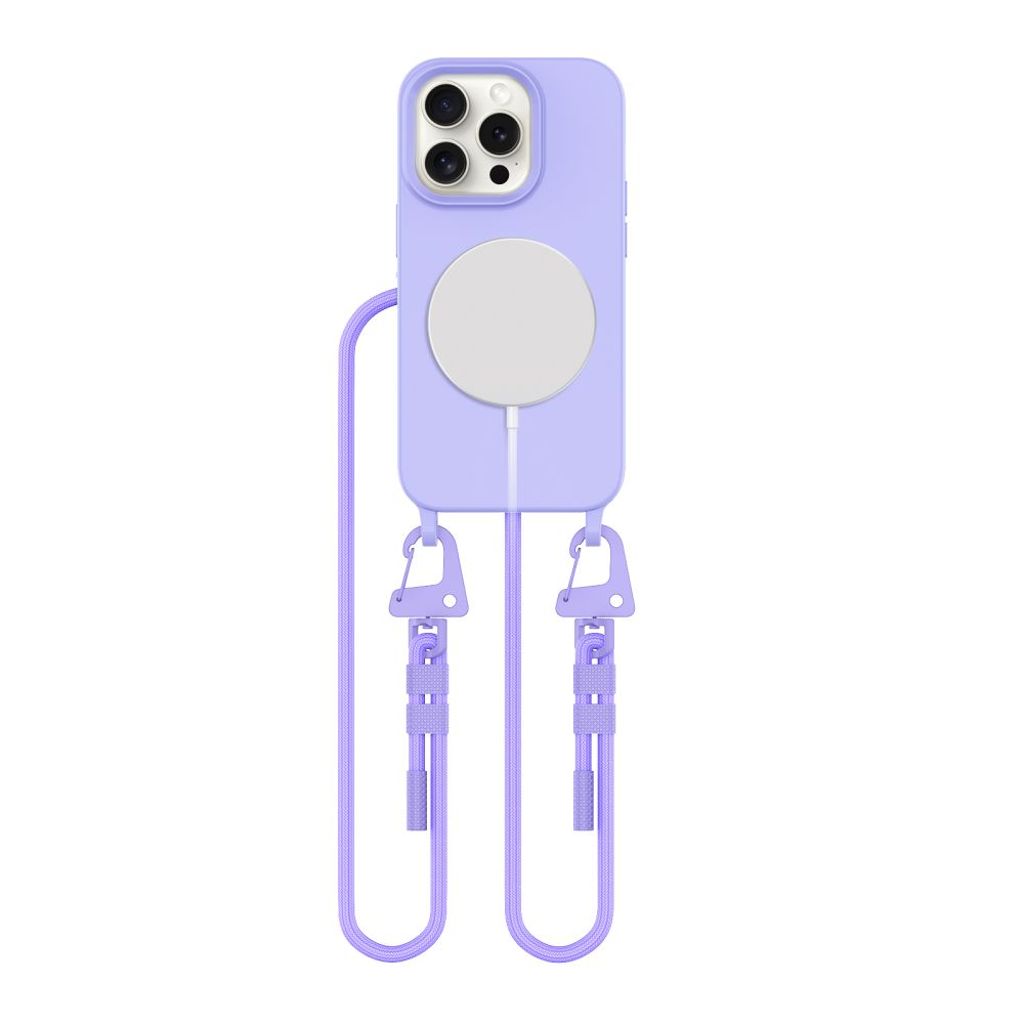 Tech-Protect MagNecklace MagSafe Cover til iPhone 14 Pro - Lavender