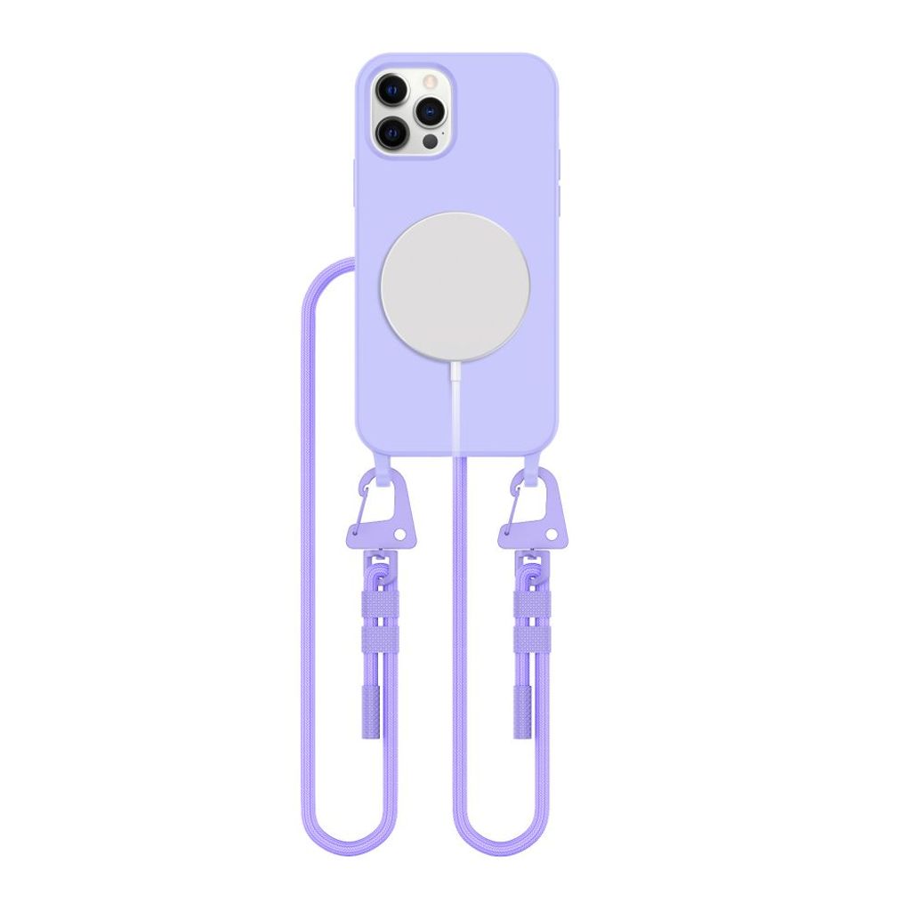 Tech-Protect MagNecklace MagSafe Deksel til iPhone 12/12 Pro - Lavender