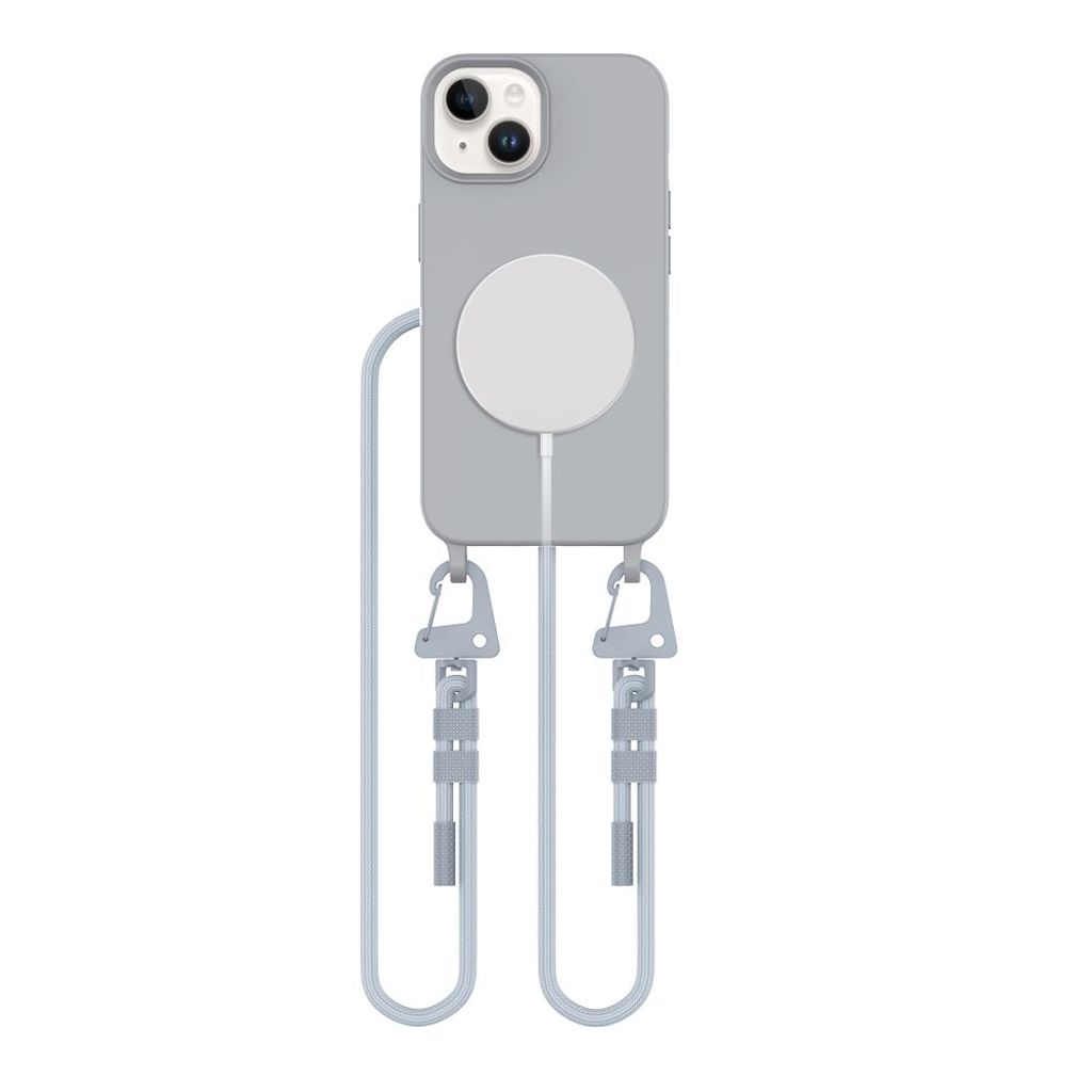 Tech-Protect MagNecklace MagSafe Case for iPhone 14 - Gray