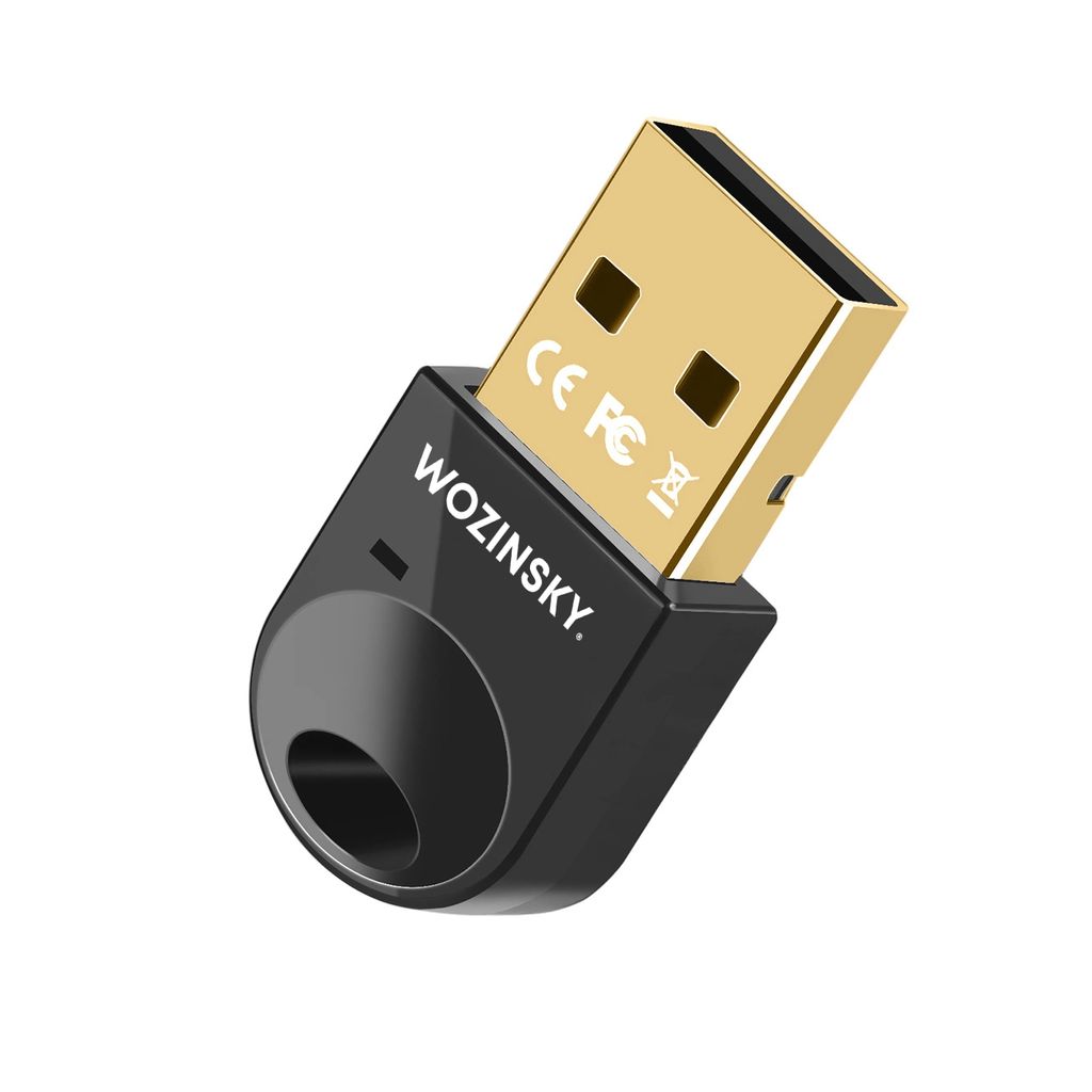 Mini Bluetooth 5.4 Adapter Wozinsky WUSB54YS USB-A svart