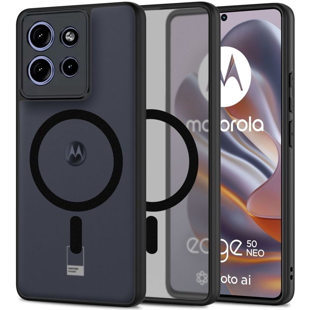 Tech-Protect MagMat MagSafe Cover til Motorola Edge 50 Neo - Sort