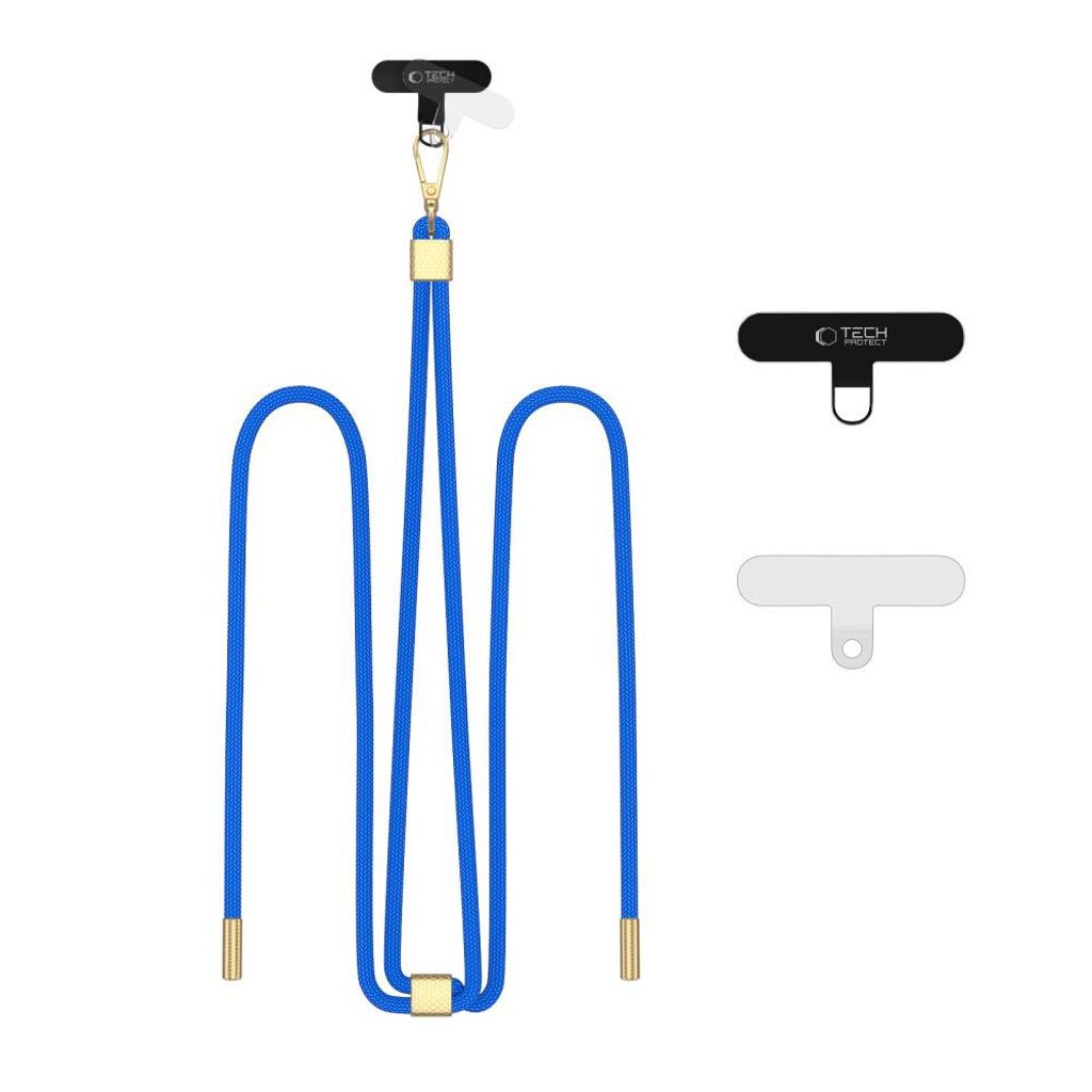 Tech-Protect C2S puhelinhihna crossbody – sininen