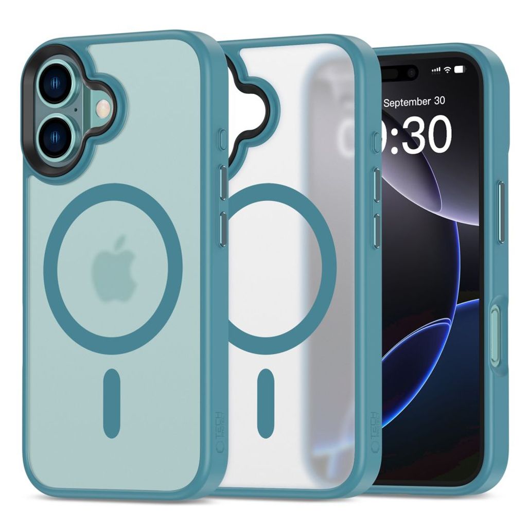 Tech-Protect MagMat MagSafe Case for iPhone 16 - Blue