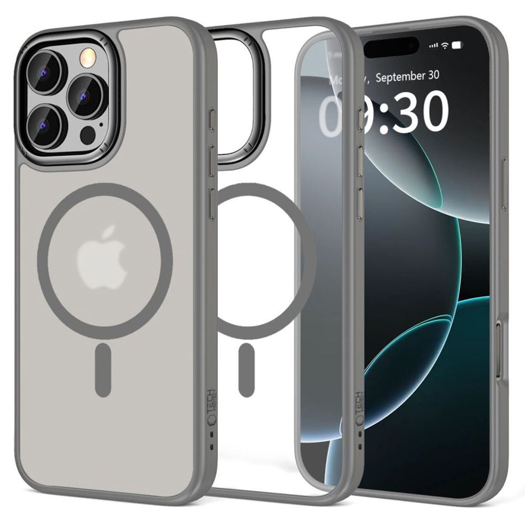 Tech-Protect MagEdge MagSafe Deksel til iPhone 16 Pro Max - Titanium