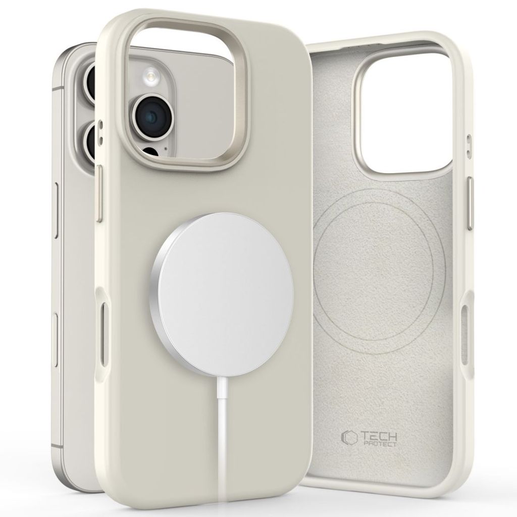 Tech-Protect Silicone Pure Magsafe Case for iPhone 16 Pro
