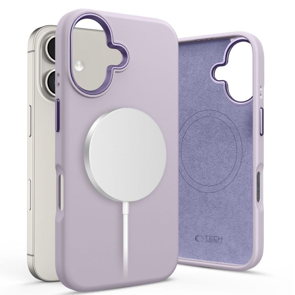 Tech-Protect Silicone Pure Magsafe Case for iPhone 16