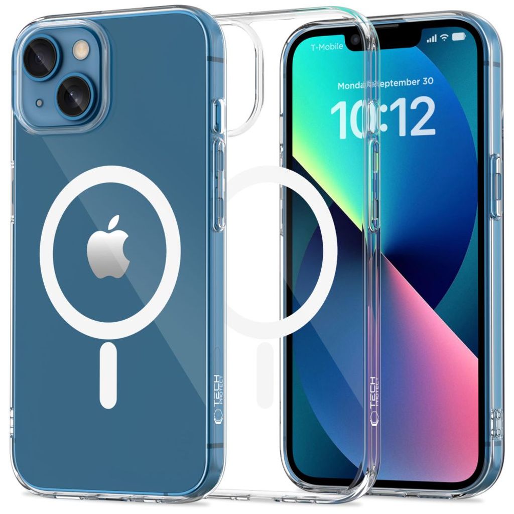 Tech-Protect FlexAir MagSafe Skal till iPhone 13 Mini - Transparent