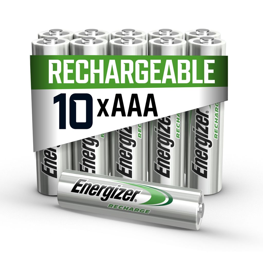 Energizer Ladattava Power Plus AAA Paristo 1.2V - 10 kpl