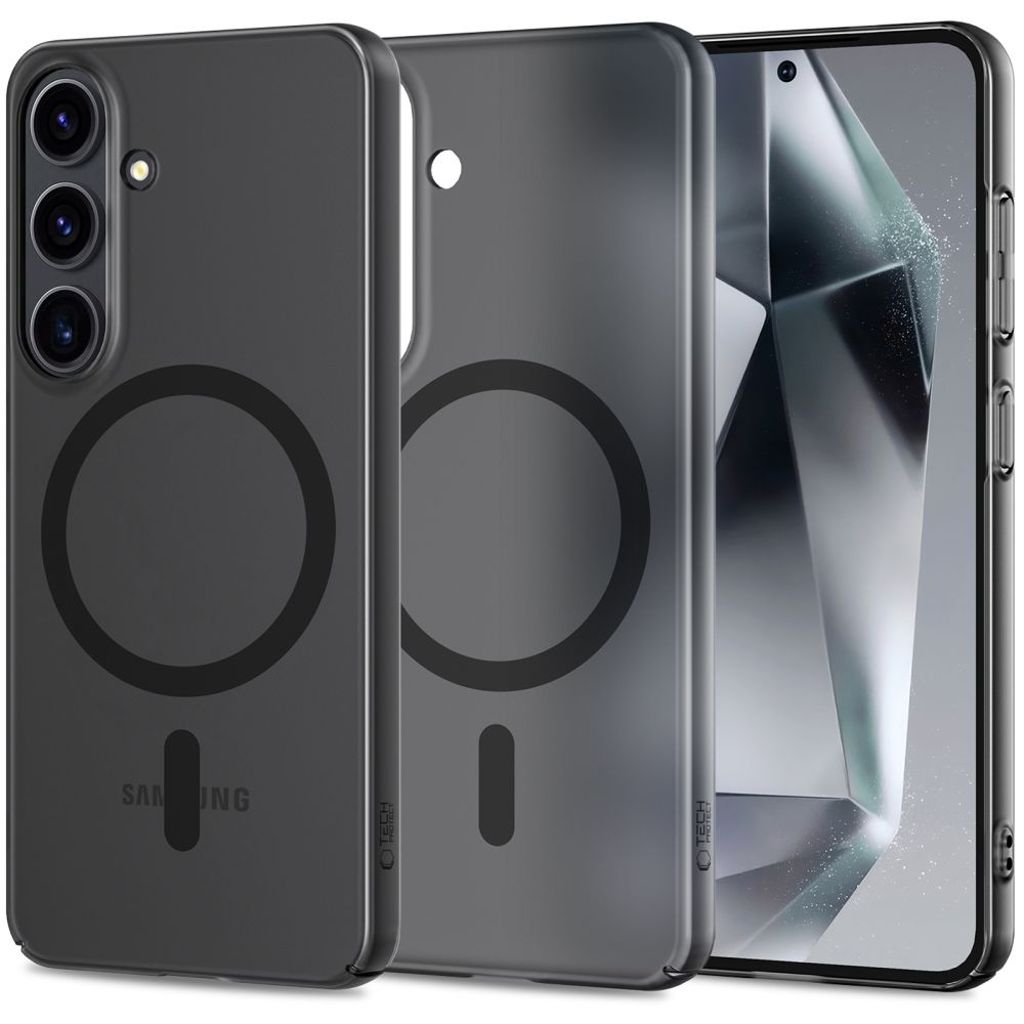 Tech-Protect MagSlim MagSafe Skal till Samsung Galaxy S25 - Svart