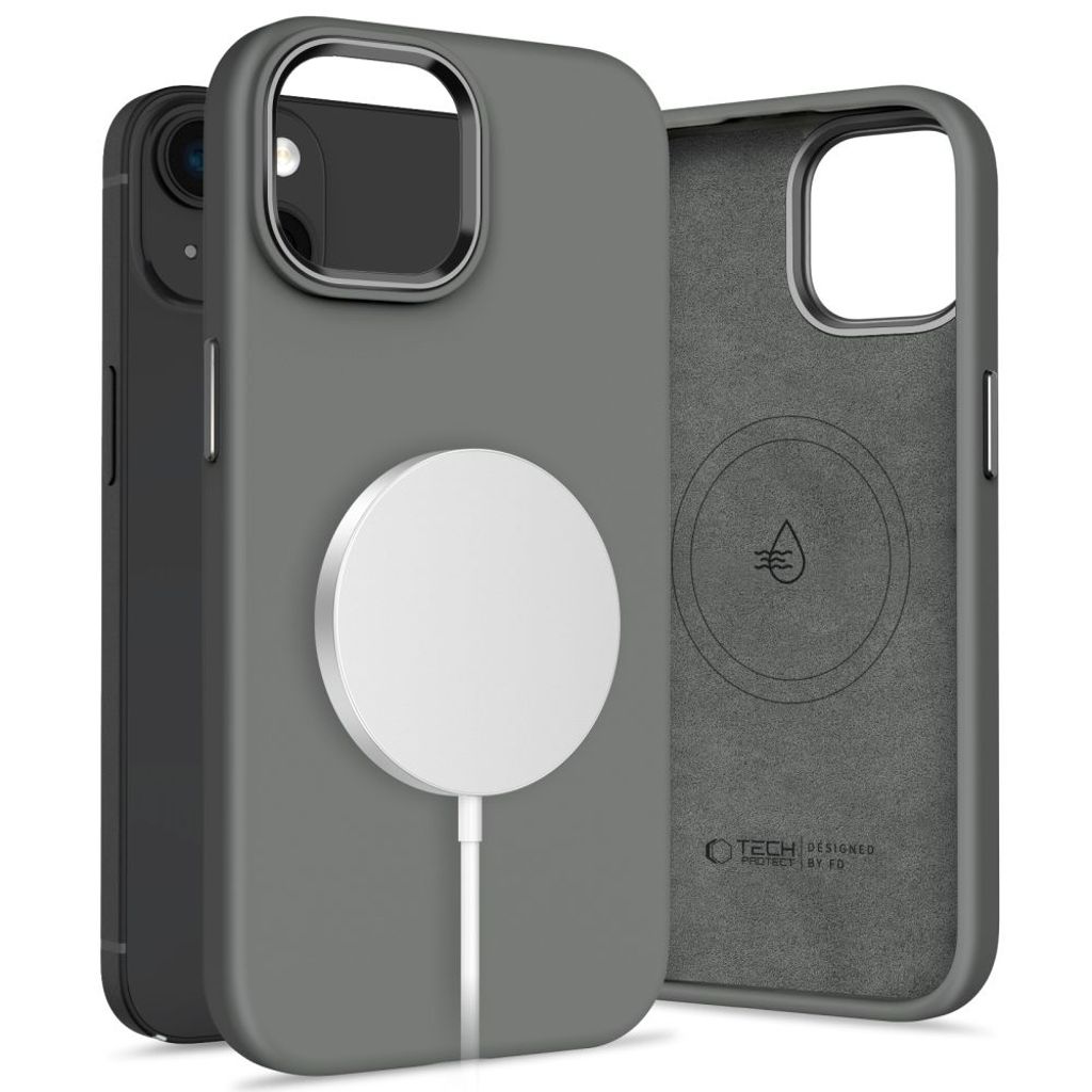 Tech-Protect Silicone Pure Magsafe Case for iPhone 15