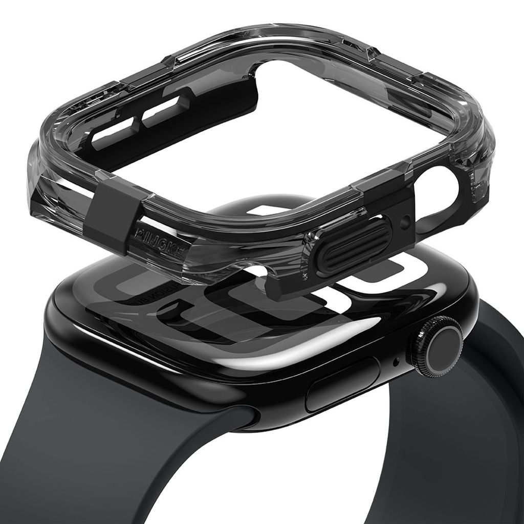 Ringke Fusion Bumper Deksel til Apple Watch 10 46mm - Svart