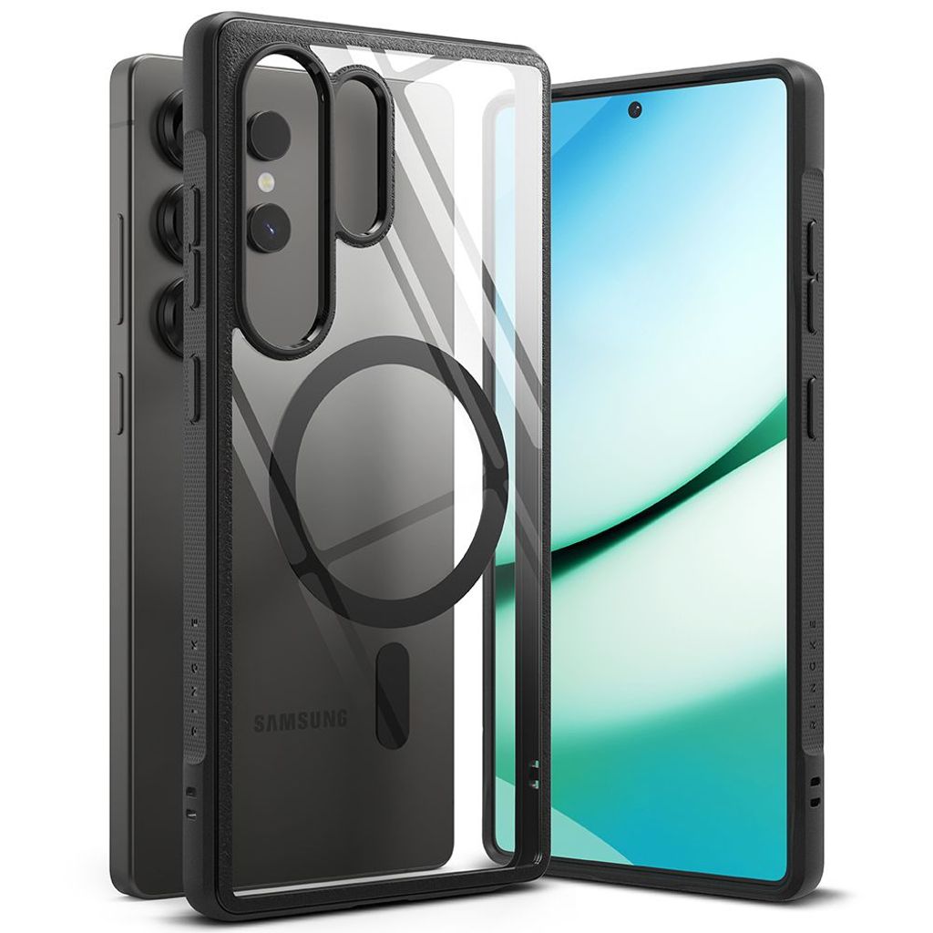 Ringke Fusion Bold MagSafe Cover til Samsung Galaxy S25 Ultra - Sort