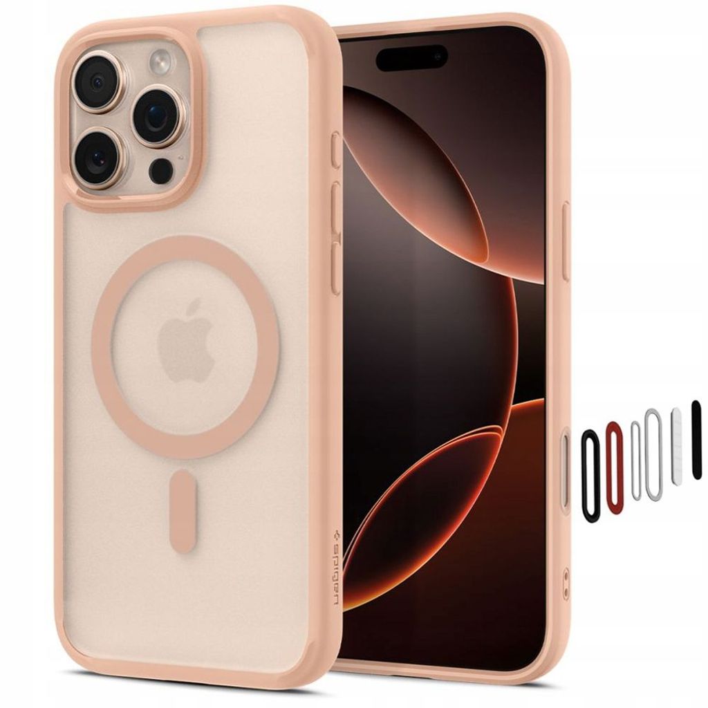 Spigen Ultra Hybrid MagSafe Cover til iPhone 16 Pro Max - Lyserød