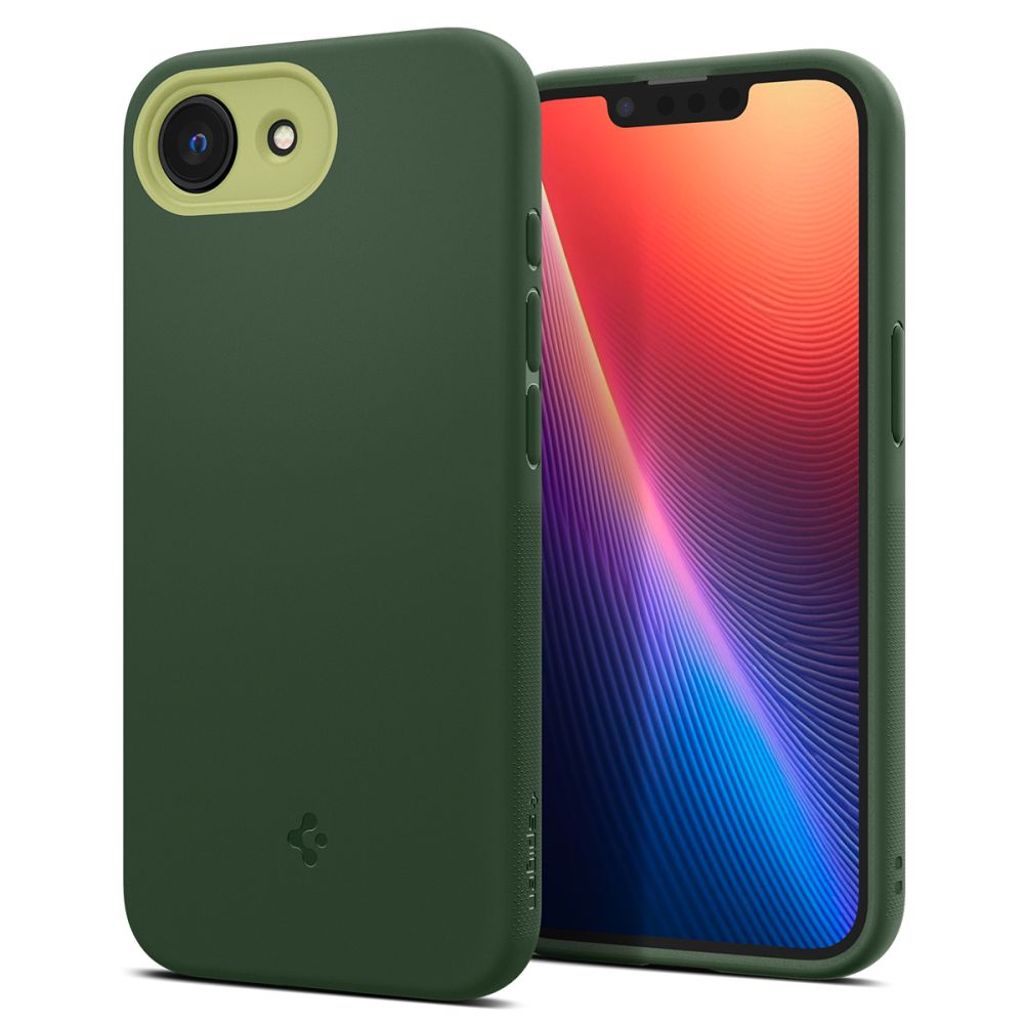 Spigen Nano Pop MagSafe Deksel til iPhone 16e - Matte Green