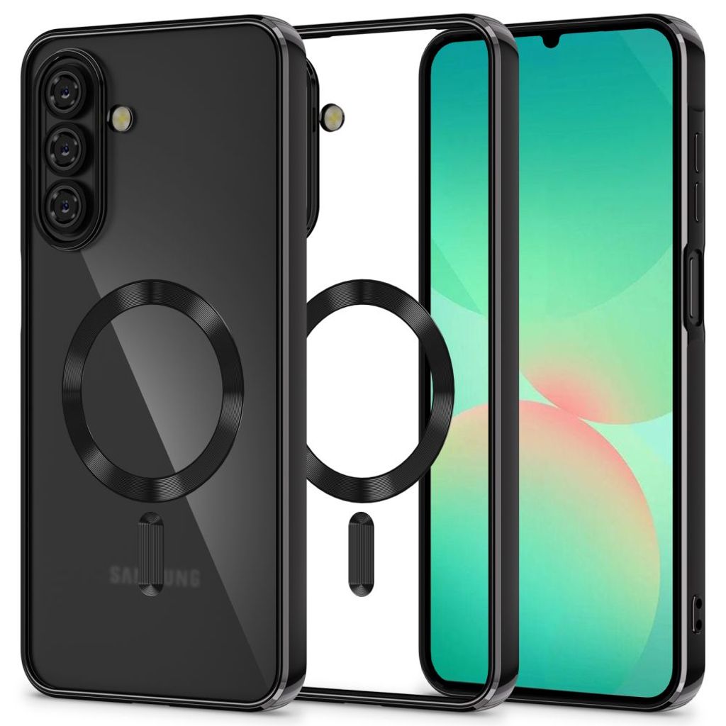 Tech-Protect MagFlex MagSafe Deksel til Samsung Galaxy A26 5G - Gjennomsiktig svart