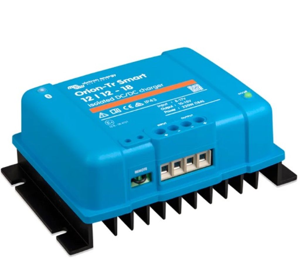 Victron Orion-Tr Smart Isolert DC-DC-lader 12/12V 18A 220W med Bluetooth