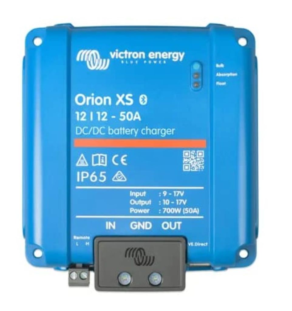 Victron Orion XS DC/DC-lader 12/12V 50A med Bluetooth