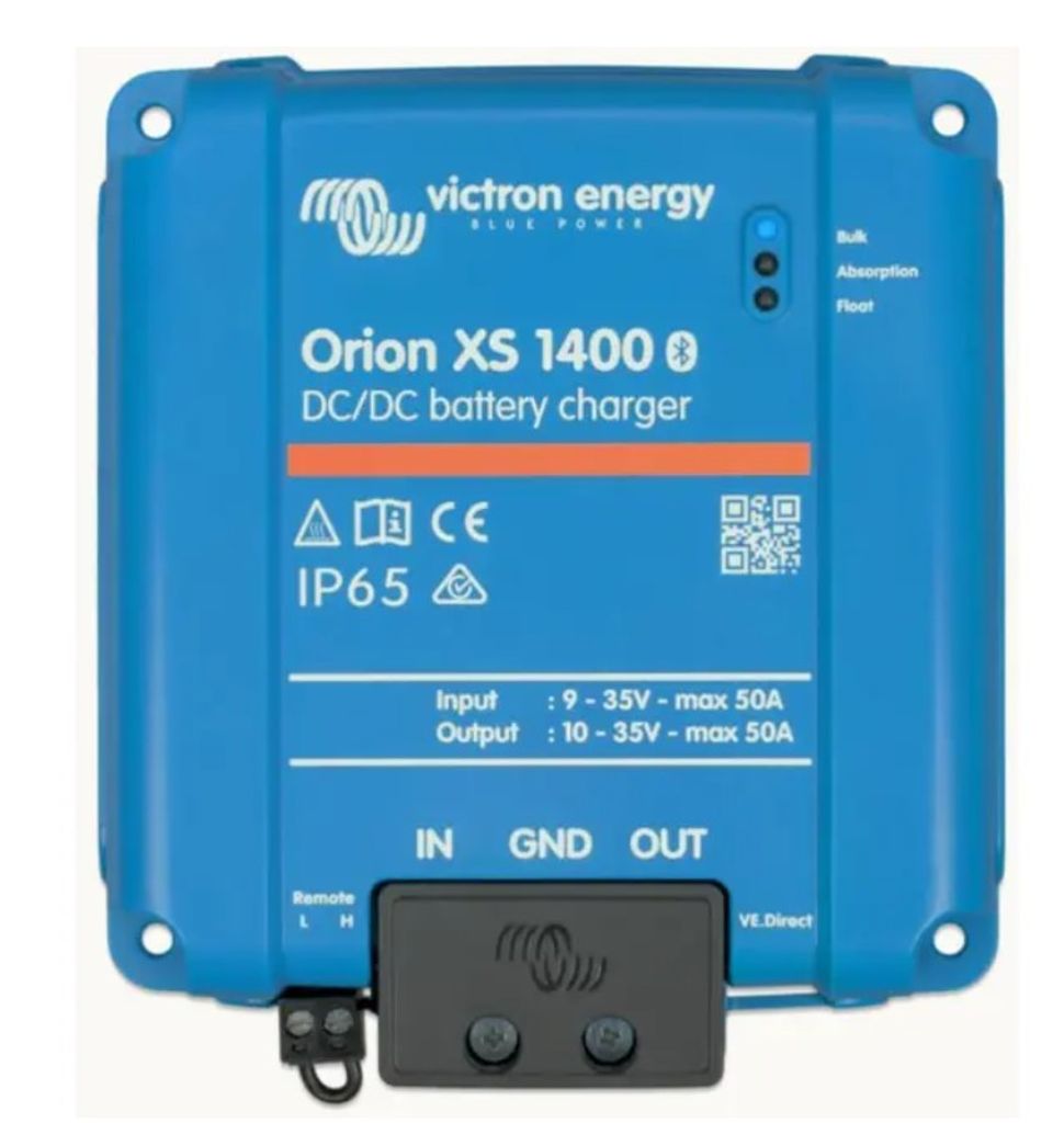 Victron Orion XS 1400 DC-DC-lader 12/24V 50A med Bluetooth