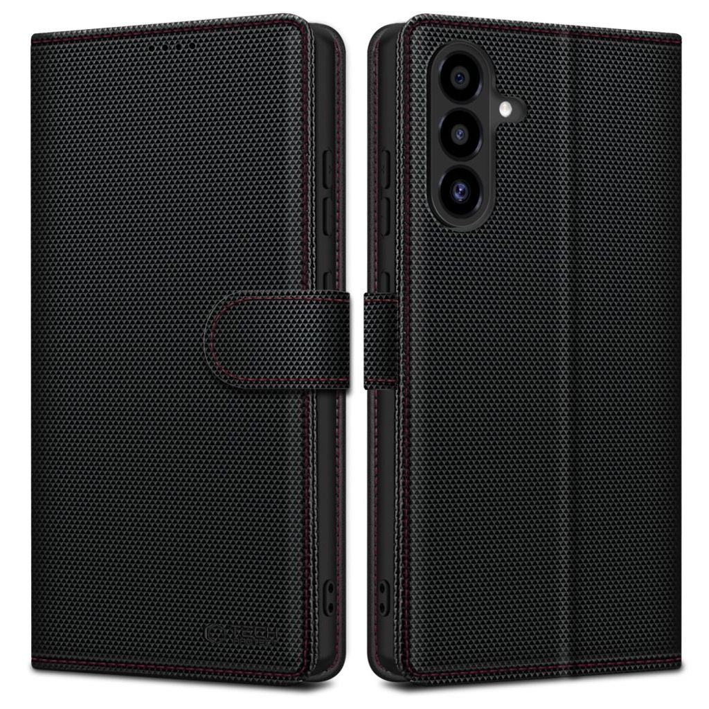 Tech-Protect Wallet RS Kotelo Samsung Galaxy A56 5G - Musta