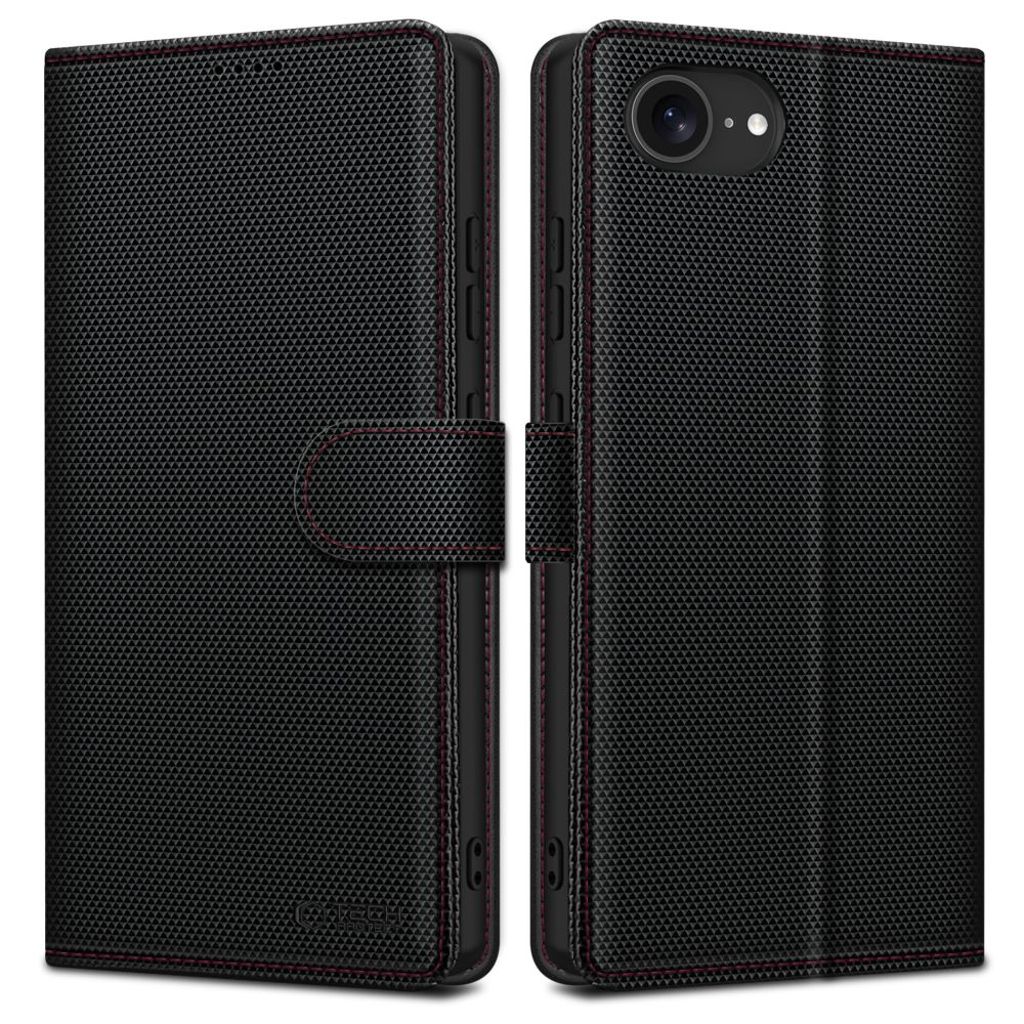 Tech-Protect Wallet RS Etui til iPhone 16e - Svart